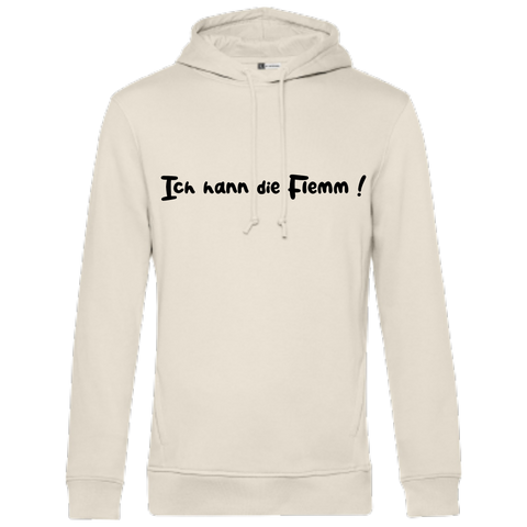 Ich hann die Flemm !  Hoodie - UNISEX - Schwarze Optik